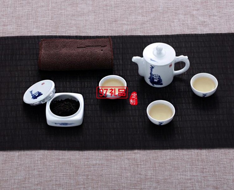 便攜式創意茶具套裝 商務式茶具 高檔陶瓷茶具 可定制LOGO