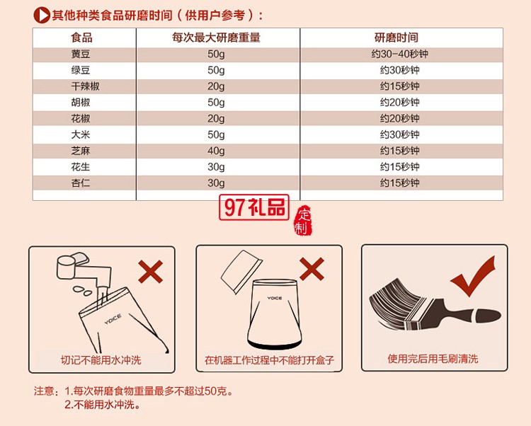 中華櫥柜網定制咖啡研磨機豆制品磨粉機 可訂做LOGO