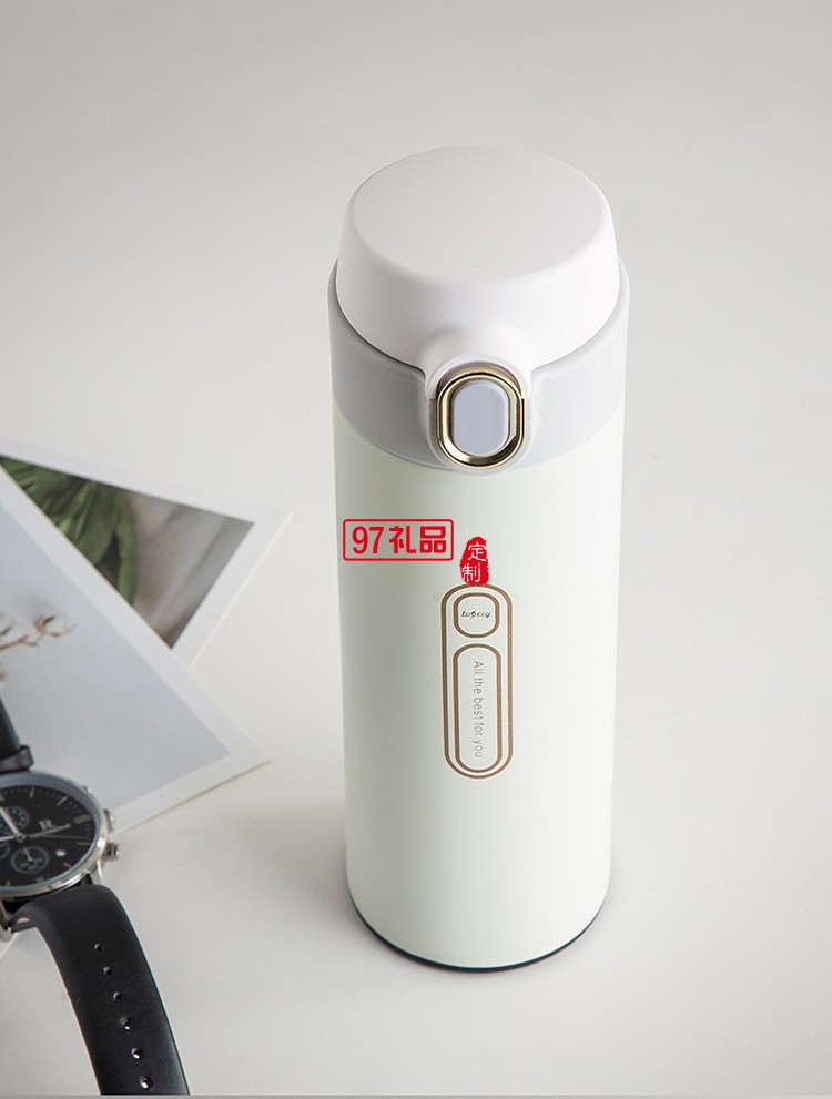 克拉彩扣精致套裝保溫杯陶瓷杯套裝商務系列logo定制