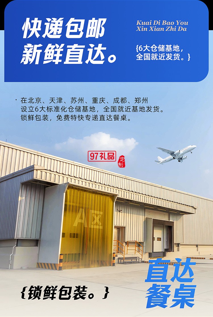 蟹狀元 環球海鮮禮券禮盒春節年貨大禮包