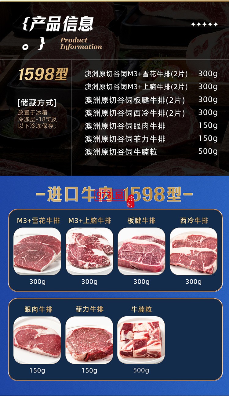 蟹狀元 進口牛肉禮券禮盒春節年貨大禮包