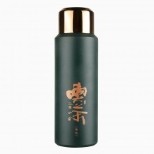 米索（MEIISEO） 燜茶杯保溫泡茶杯悶泡茶水分離316不銹鋼杯