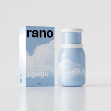 樂序rano高顏值陶瓷內(nèi)膽便捷水杯咖啡保冷杯隨行云朵杯 